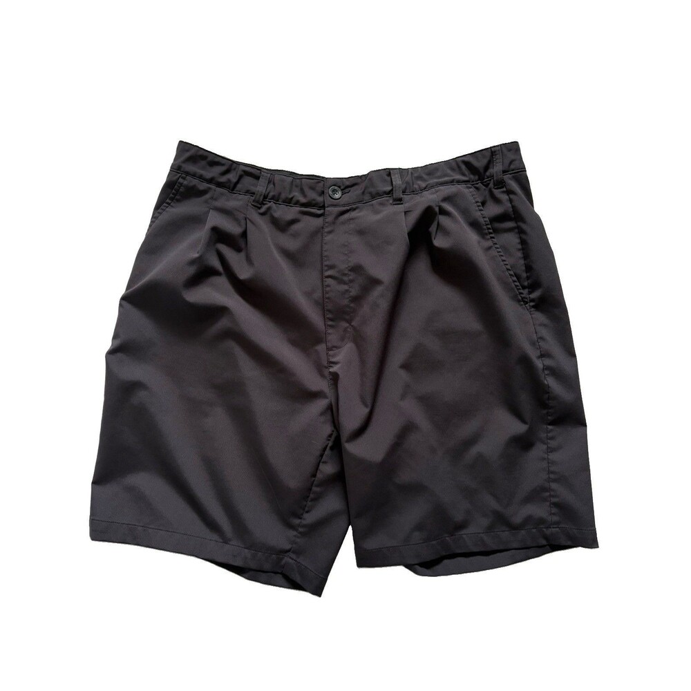 Reebok Golf Shorts Black Performance Golf Chino Shorts Stretch Casual Size 44